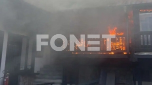 Požar u zgradi Mešihata